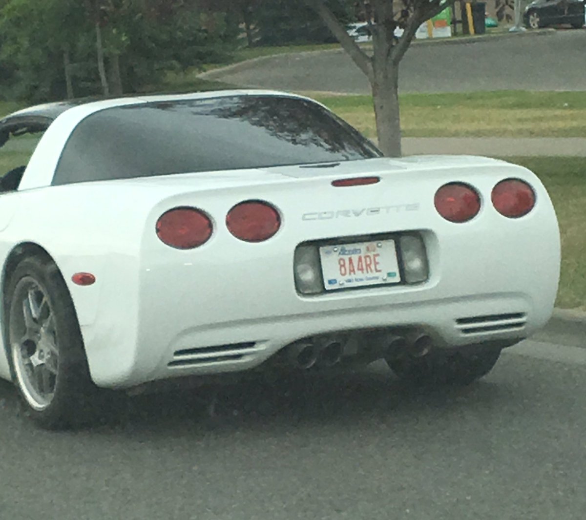 ColinESpence's tweet photo. @jimrome GOAT 'vette plate. 🐐 🚨🇨🇦 https://t.co/dSzDiroVpi