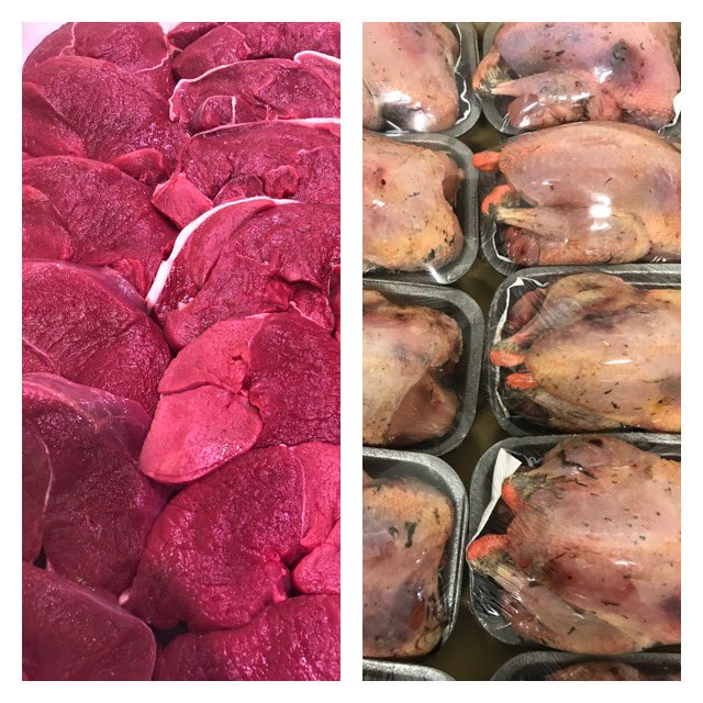 The game season has started.
Fresh venison (diced and steaks) rabbits, partridge and mallard in stock now!