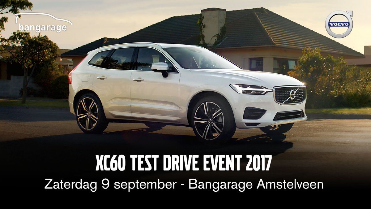 Proefrijden in de nieuwe #Volvo #XC60? Dat kan as zaterdag tijdens ons XC60 Test Drive Event in #Amstelveen bit.ly/2vMGIH9