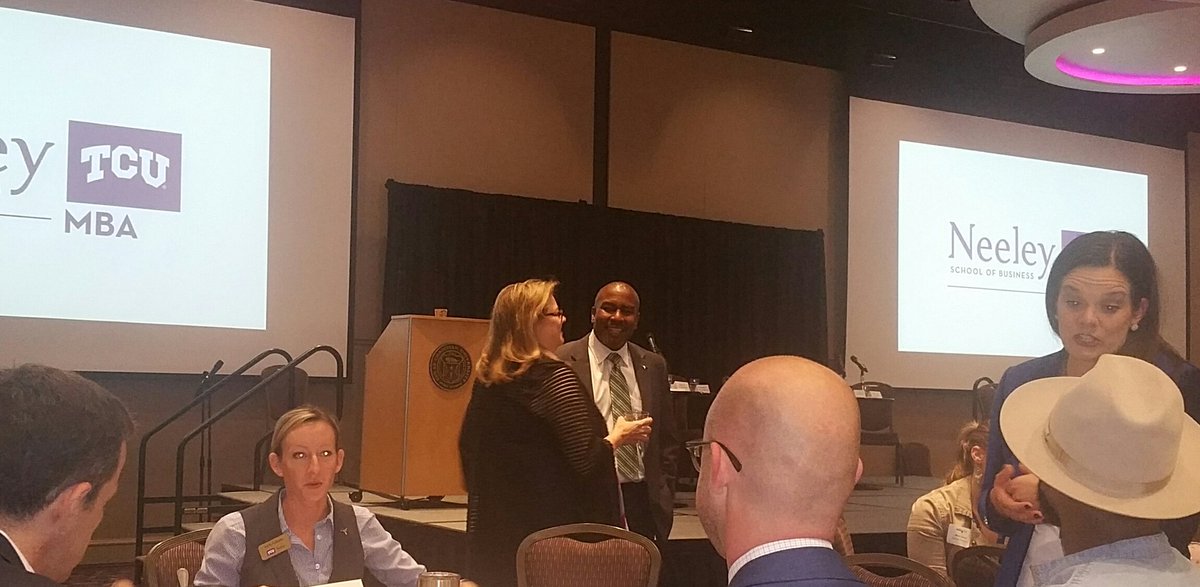 MariciaJohns's tweet photo. #BusinessCapstone class @TCCollege #networking @FTWChamber #JobLinks meeting @TCU https://t.co/lrKuAcYlEf