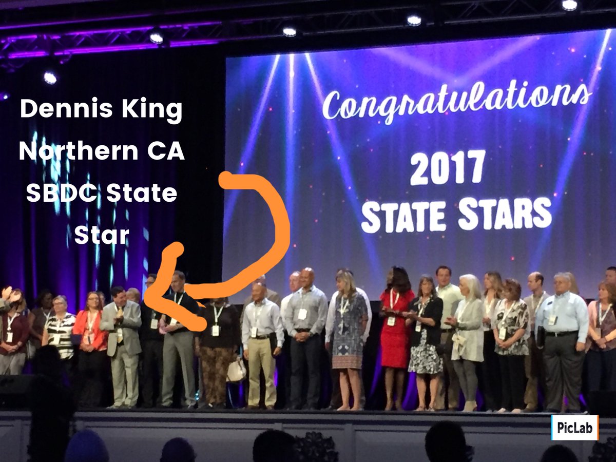 mapetrillo1's tweet photo. Congratulations to Dennis King State Star Northern California #2017SBDC #sbdc @ASBDC https://t.co/WKtedSRxcz