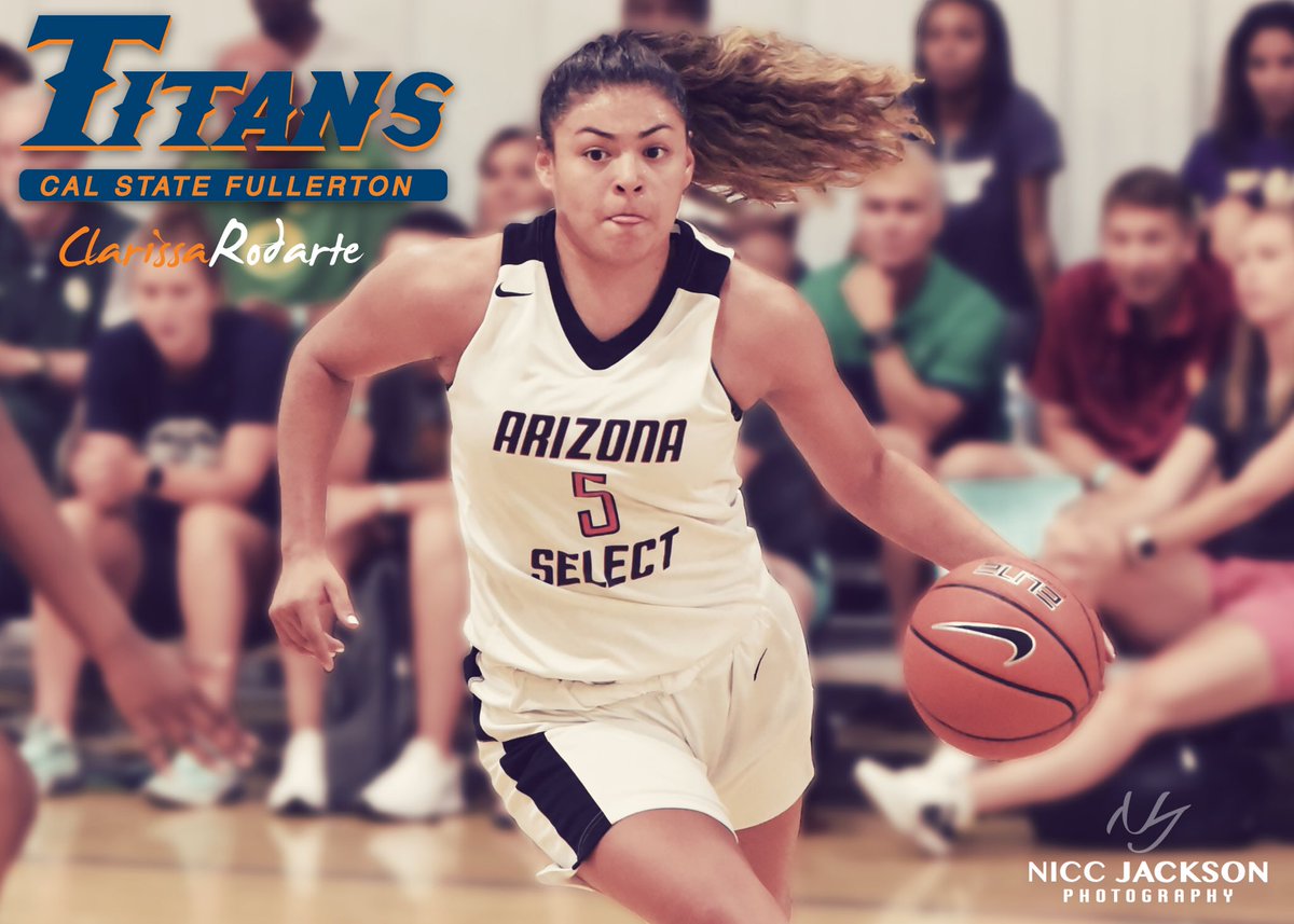 AZStarsGirlsBB's tweet image. S/O to 2018 Clarissa Rodarte for her official commitment to Cal State Fullerton #TwoDown #SelectFamily