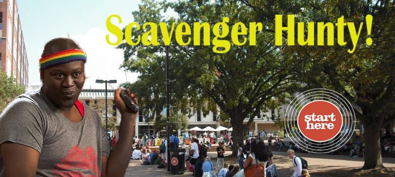 Don't forget to come to the Pit <a href="/7pm/">Huong Le</a> for a campus Scavenger Hunty! Meet new friends and SAGA members!