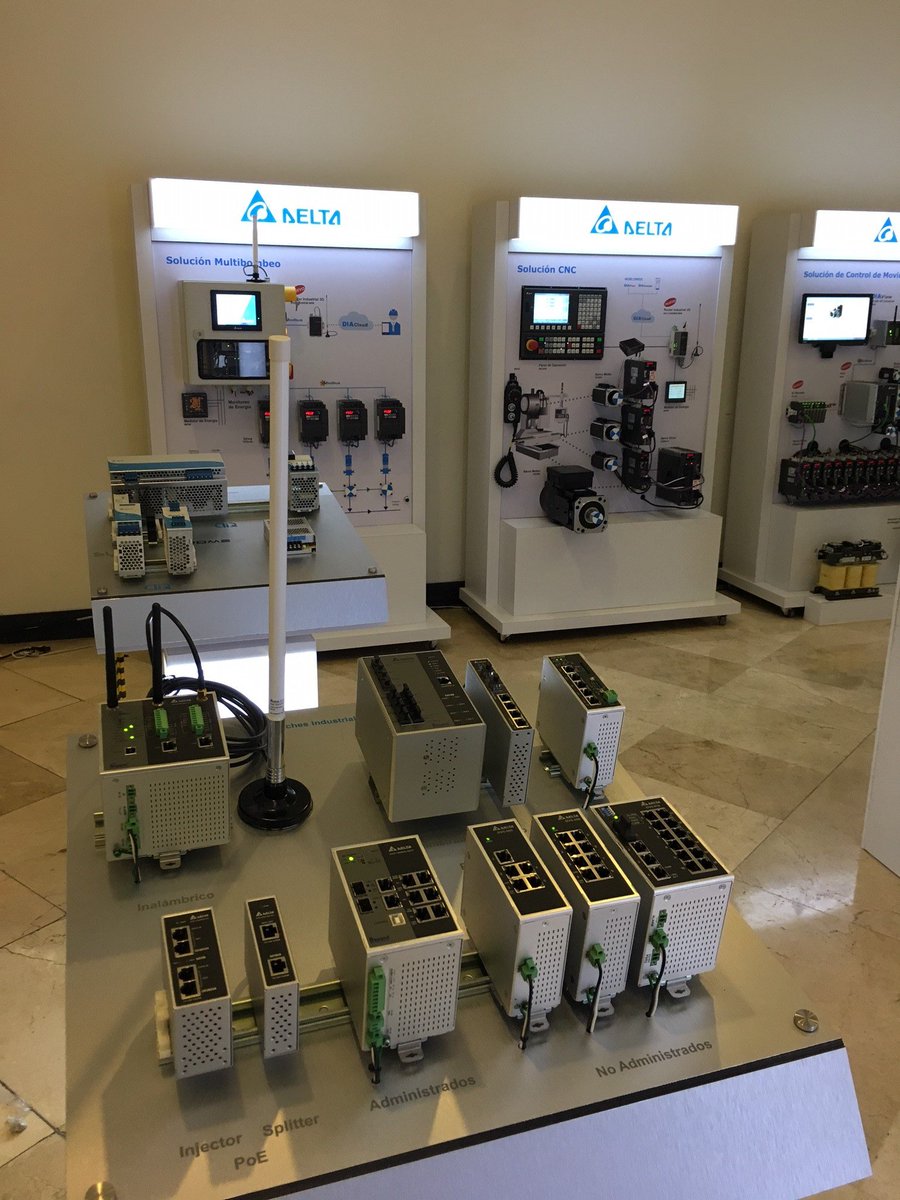 DeltaElectMX's tweet photo. ¿Ya conoces nuestra oferta de Switches Ethernet Industriales? Más info aquí: https://t.co/hT9FfNP7H6 https://t.co/vmRzcxmZXg