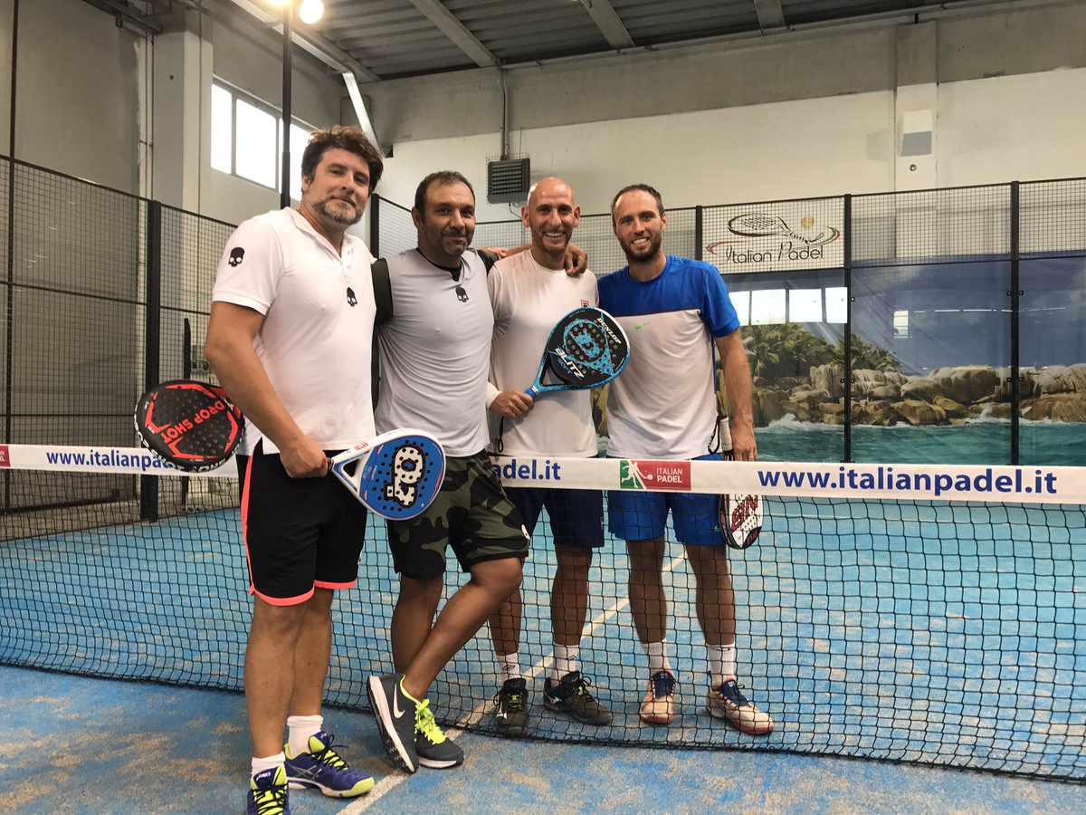 PadelBassa's tweet photo. Davide Possanzini e Alessandro Budel hanno dato spettacolo nel nostro centro!!!!💪🎾⚽️🎾💪 https://t.co/fipflqEo3G
