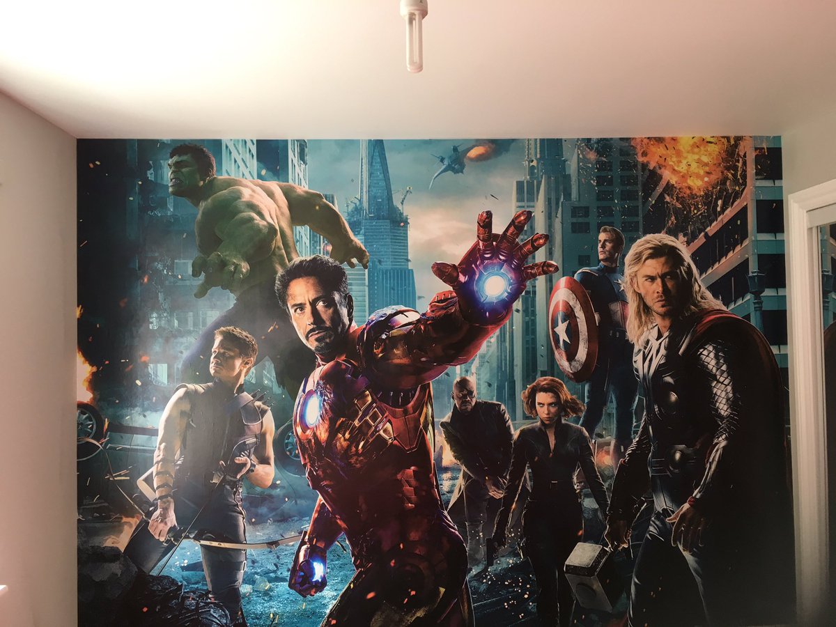 Some custom made murals that we have applied.