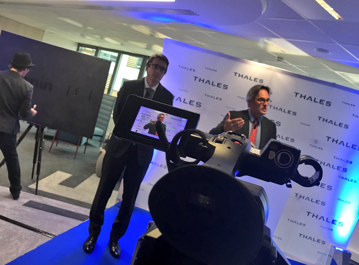 thalesgroup's tweet photo. Inauguration des locaux de l’université de Thales à @velizy en présence du maire Bernard Thévenot et des représentants de l’#OPCAIM https://t.co/lbB6Ch34gz