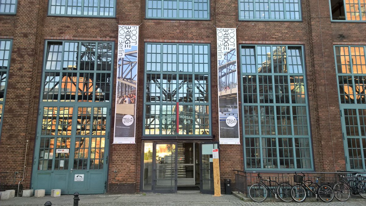 TataSteelBau's tweet photo. Super erster Tag! Besuchen Sie uns morgen noch auf der  @Foot_Bridge Conference in Berlin https://t.co/sBVrUCssLF #footbridge #hohlprofile https://t.co/XWWC3LnZnH