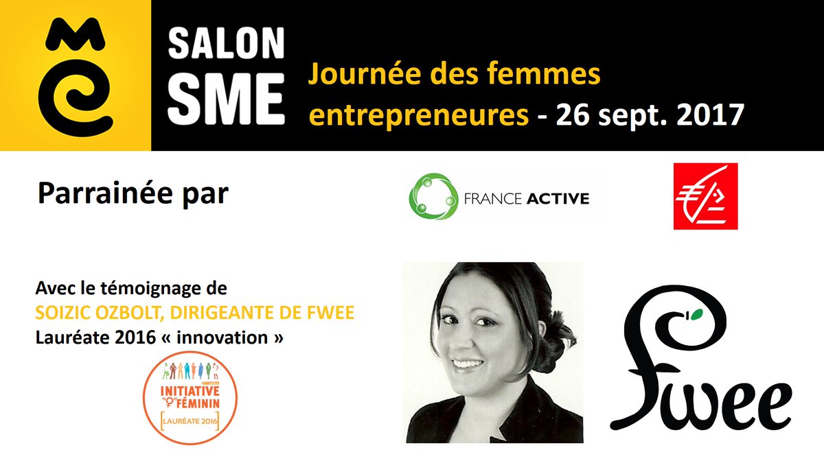 #entreprendrepour lutter contre le #gaspillage. Venez rencontrer la créatrice de <a href="/Fwee_fr/">Fwee</a> au <a href="/SalonSME/">SalonSME</a>. Inscrivez-vs goo.gl/UVKe4s