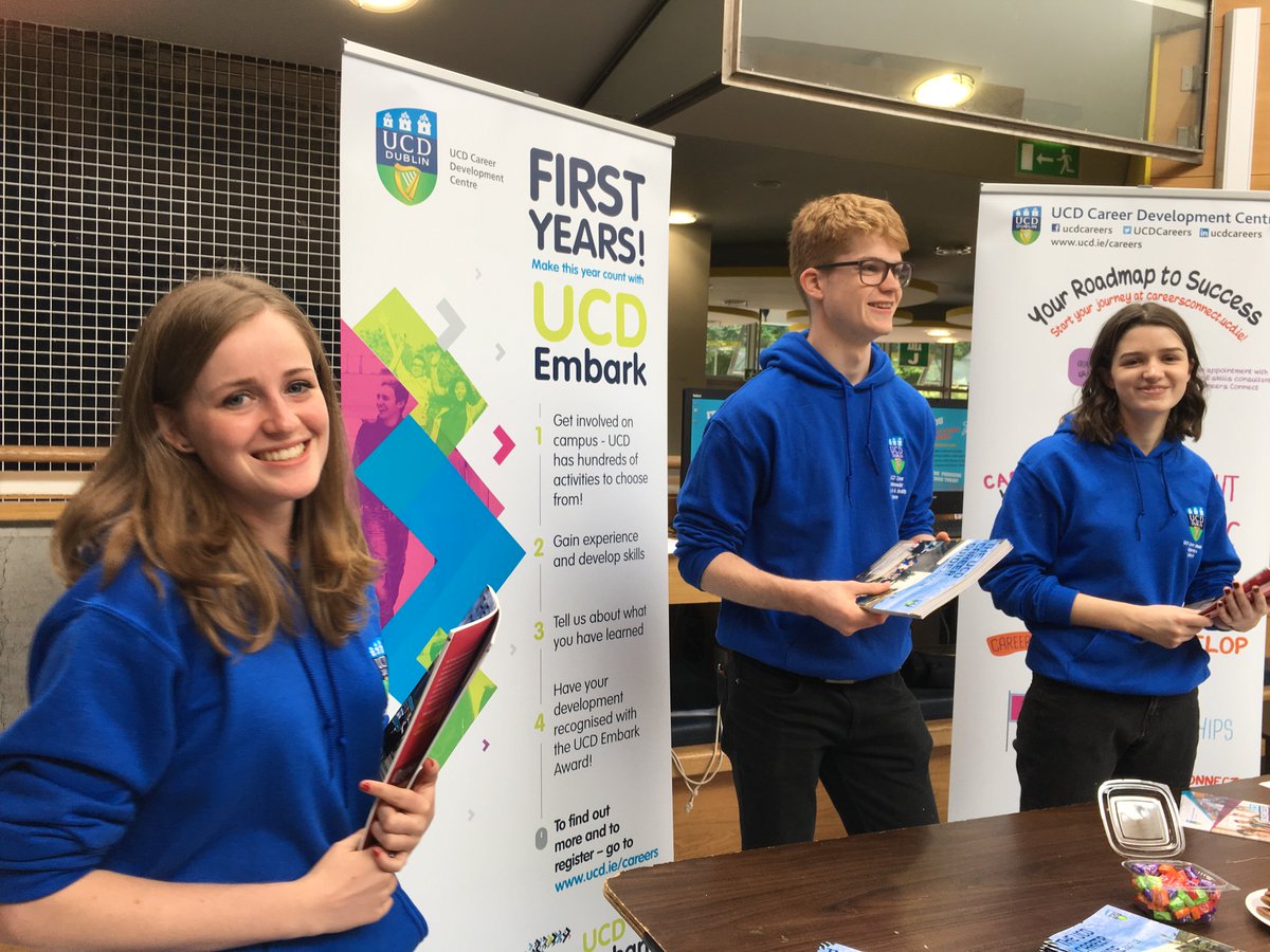 ElishCarr's tweet photo. Meet our @UCDCareers Ambassadors in @UCDStudentCentre tomorrow and next week. https://t.co/ZS5e26ZqR3