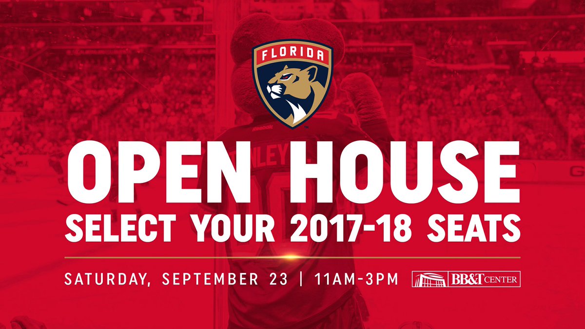 🏠: Save the Date  📅: Sept. 23 📫: FloridaPanthers.com/OpenHouse https://t.co/aiLoWtPYMg