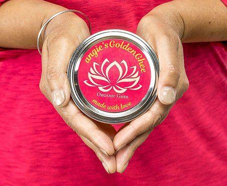 RoopCreative's tweet image. A responsive #website for #AngiesGoldenGhee! Check out the full design by our team here: buff.ly/2eZOtz2