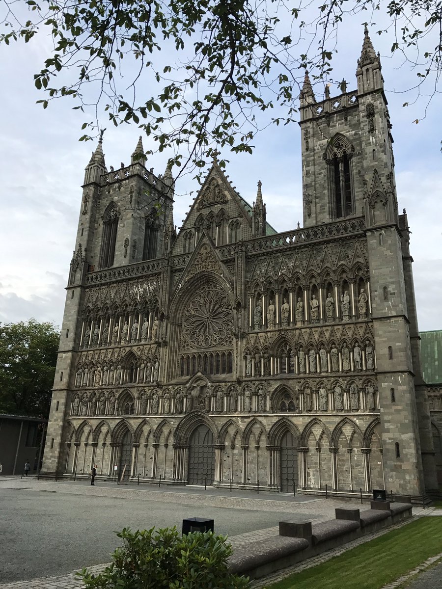 Opening reception at 19.30 in Nidaros Cathedral😀 #nidarosdomen <a href="/Trondheim/">life</a>