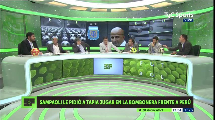 tycsportsvivo's tweet photo. Sampaoli le pidió a Tapia jugar en la Bombonera frente a Perú https://t.co/YMrebHjJiD
