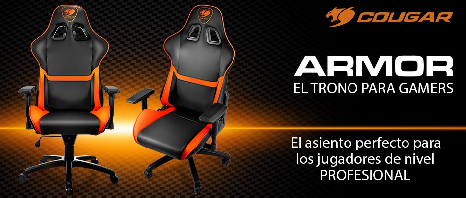 NUEVO INGRESO - COUGAR ARMOR - A partir de hoy disponibles con entrega inmediata.

thotcomputacion.com.uy/categoria-prod…