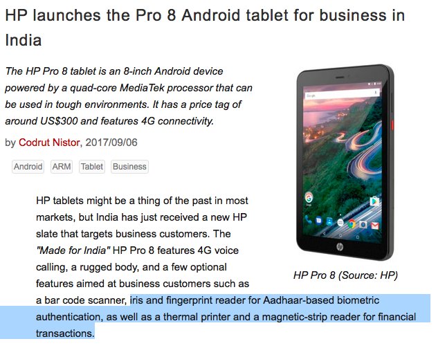 Materiel on Twitter "The "Made for India" HP Pro 8 features FPC1025