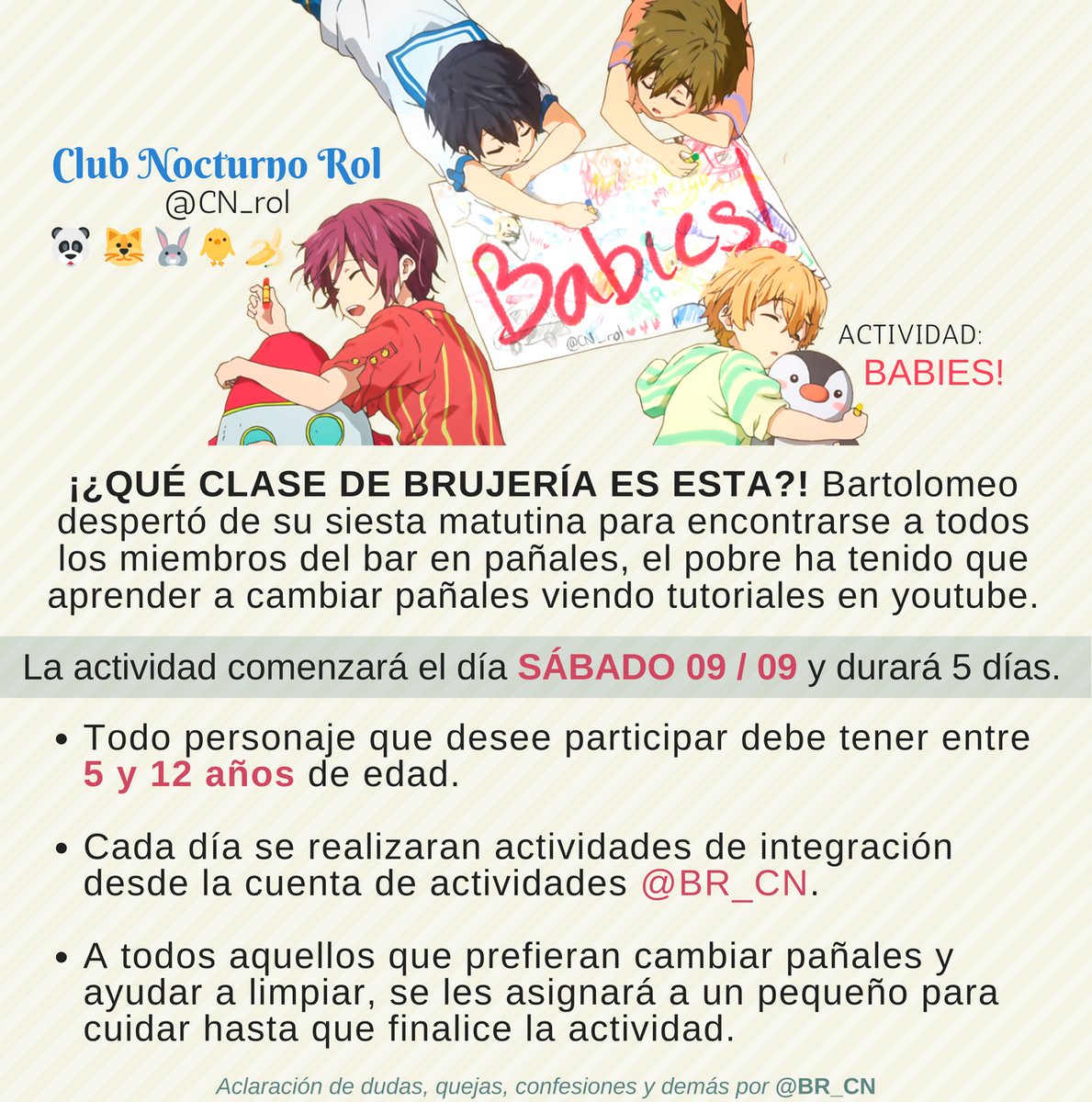 BR_CN's tweet photo. ◦ ¡Ａｃｔｉｖｉｄａｄ! ◦

⋆⋆ ¡Todoѕ loѕ dαтoѕ de BABIES, lα ѕєgυηɗα αcтιvιdαd! ⋆⋆

〖#RT〗  〖#RTTT〗 https://t.co/Gk2TePaakZ