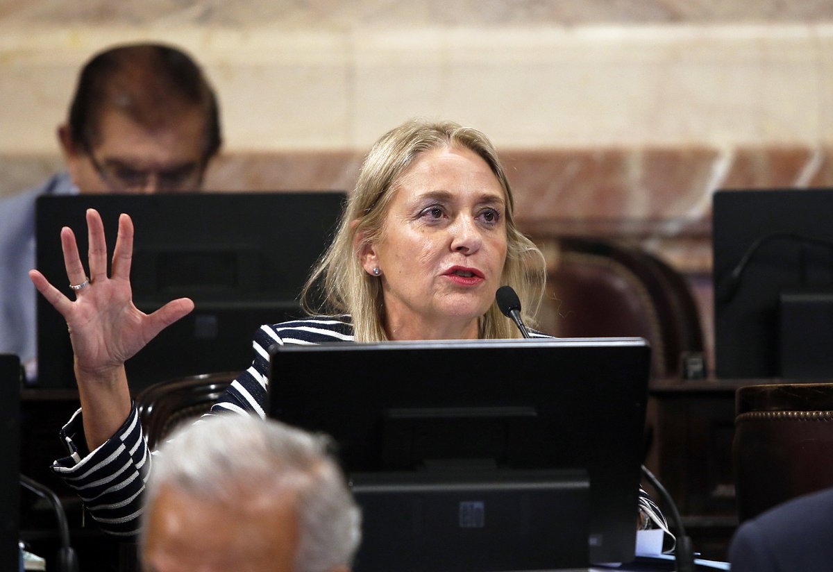En el día de la fecha, la senadora <a href="/LNegreOficial/">L. Negre de Alonso</a> es la que mayor cantidad de preguntas le hará a .<a href="/marquitospena/">Marcos Peña</a>