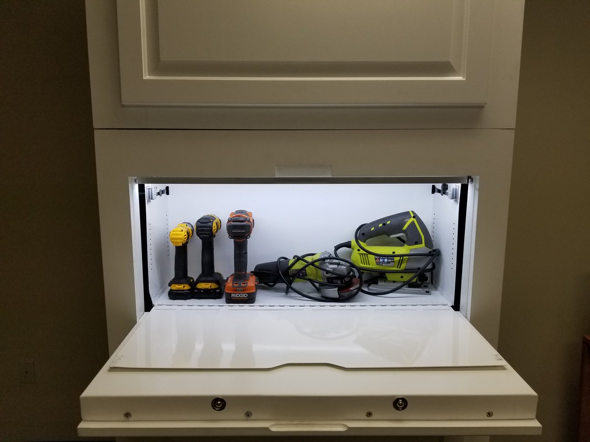 real_zack_rack's tweet photo. Store your power tools in the Zack Rack? Absolutely! Store more, reach everything! #LifeWithinReach https://t.co/gDLt3d57Gg