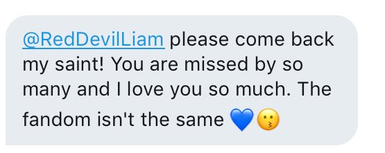 WWPositivity's tweet image. @reddevilliam 🌹