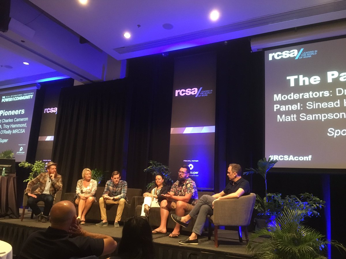 AdelaNMay's tweet photo. Awesome points from the panel at #RCSAconf around the need for collaboration in our industry π https://t.co/hriHmdi1e1