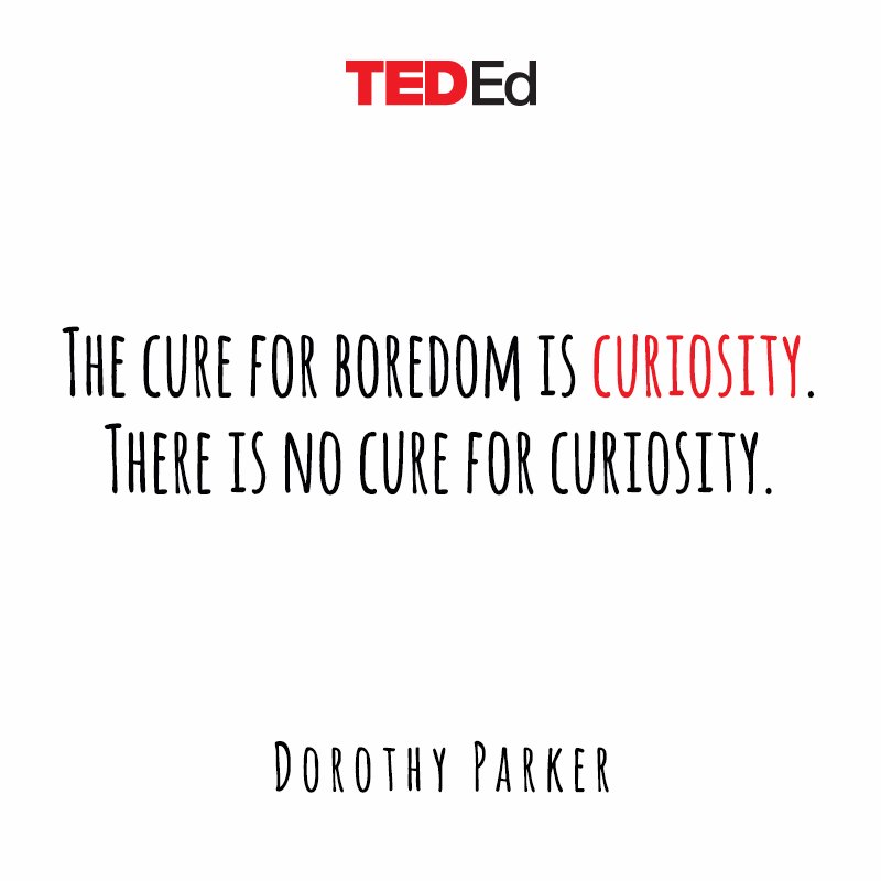 TED_ED's tweet image. No answers, only better questions.