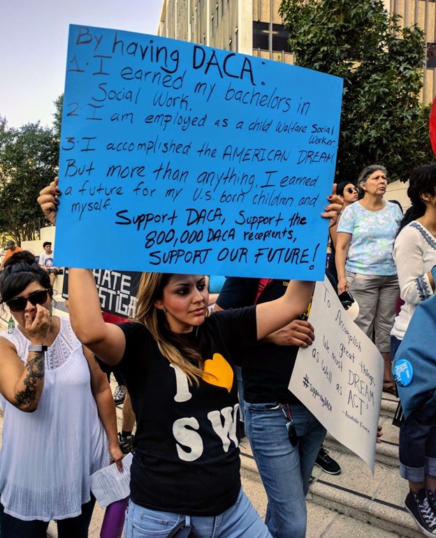 nasw's tweet photo. NASW STATEMENT: @realDonaldTrump decision to revoke #DACA cruel, unwise &amp; unjustified https://t.co/HYwEuO6vlm https://t.co/d9ziGc0tkt