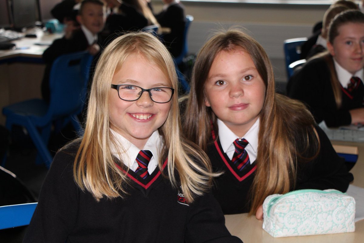 A couple of our Y7s in their ICT lesson this morning!