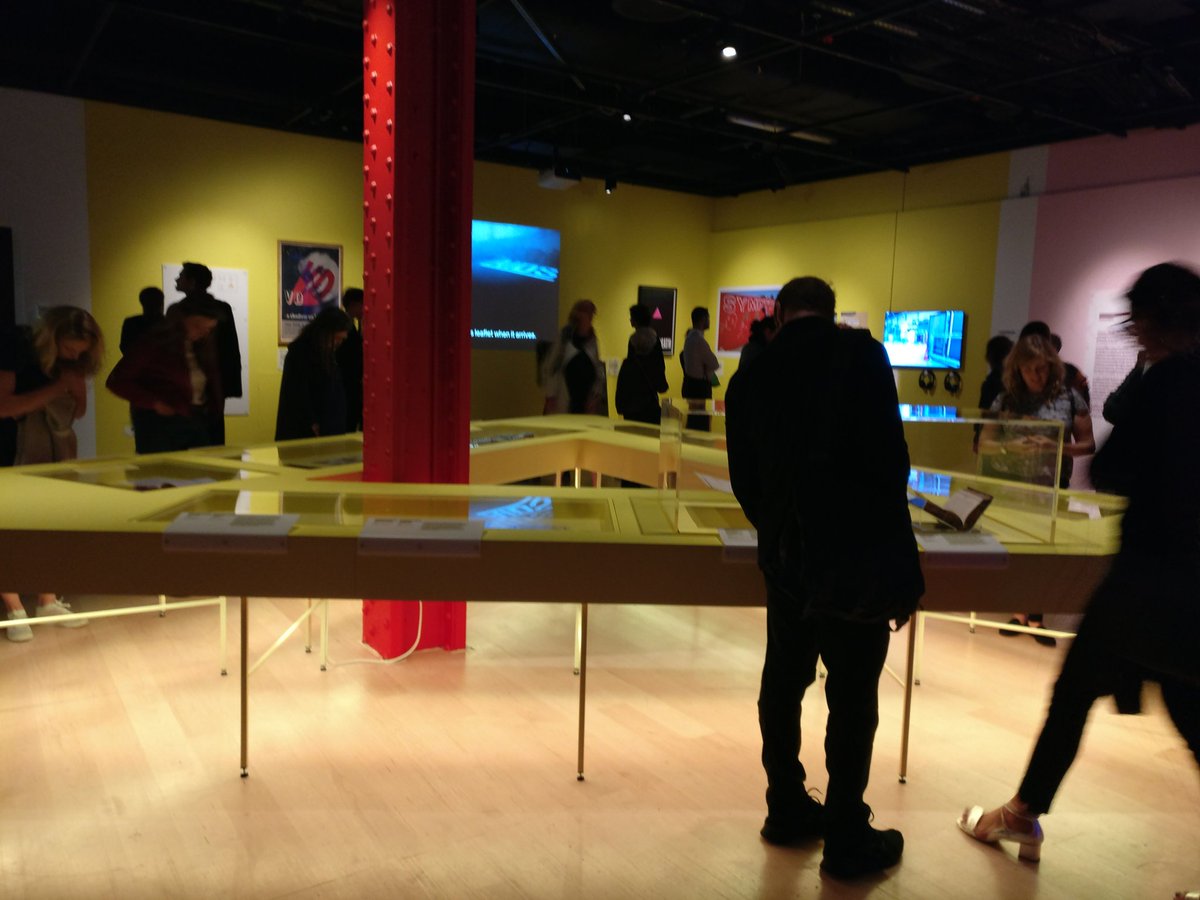 Lovely to see some items from our Isotype collection on display at the Wellcome's latest exhibition #CanGraphicDesign