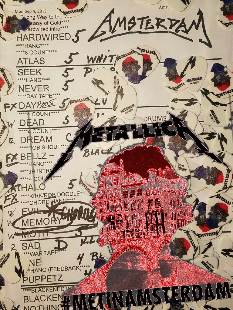 #MetInAmsterdam #Metallica