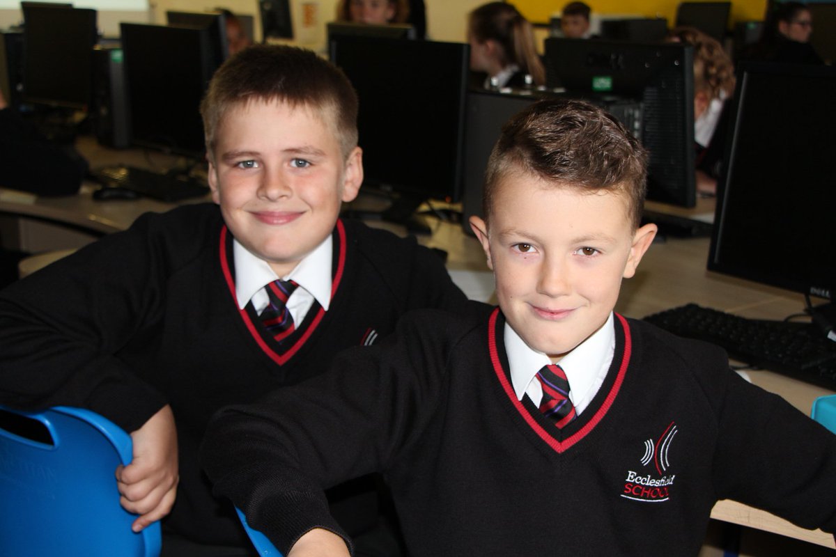 More of our Y7s enjoying their first ICT lesson at Ecclesfield.