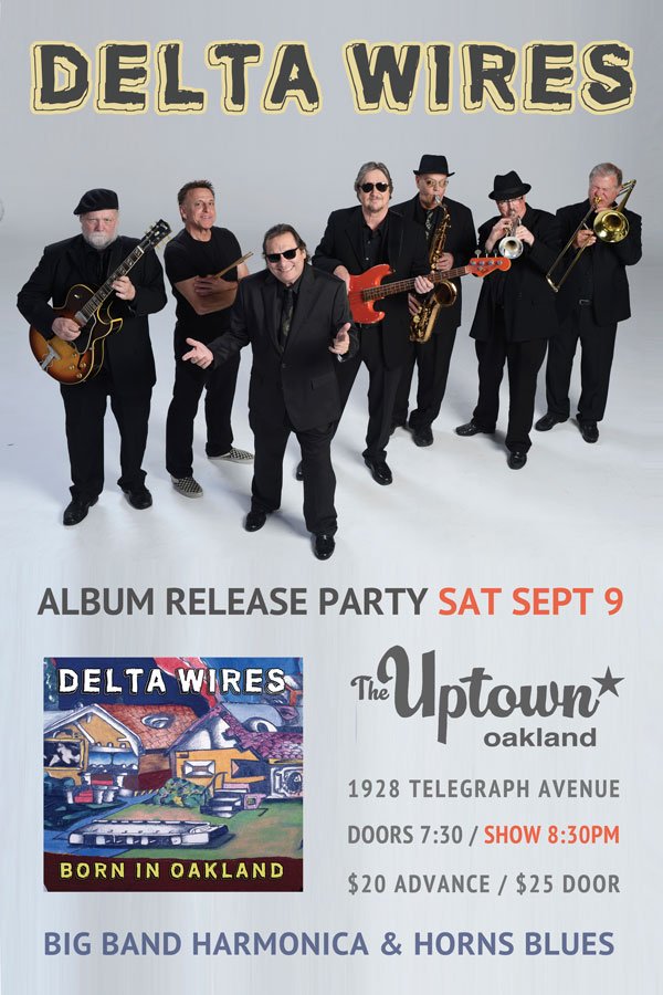 deltawires's tweet photo. Party w/ Delta Wires in Oakland SAT SEPT 9 at The Uptown @uptownnightclub 1928 Telegraph Ave. Showtime 8:30pm. Tix: https://t.co/0G23eTj0cP https://t.co/TwY9YSoICT