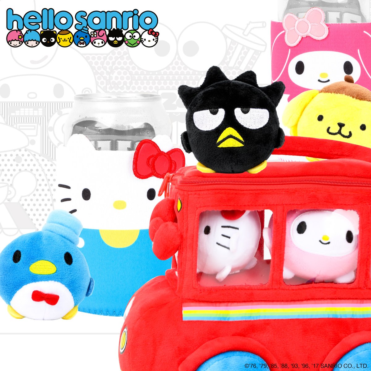 hellosanrio's tweet photo. Take a look at the new #hellosanrio collection! Visit: https://t.co/SEvTk9vxed for supercute plush, koozies, #BTS supplies &amp; more 💓 https://t.co/b9WUMIpL2K