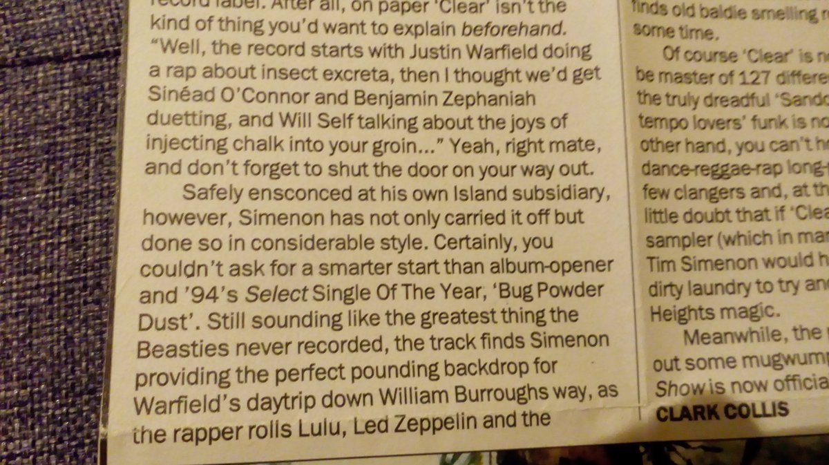 LongLiveLaMusic's tweet image. #BombTheBass as mentioned my favourite song of 1994 BugPowderDust