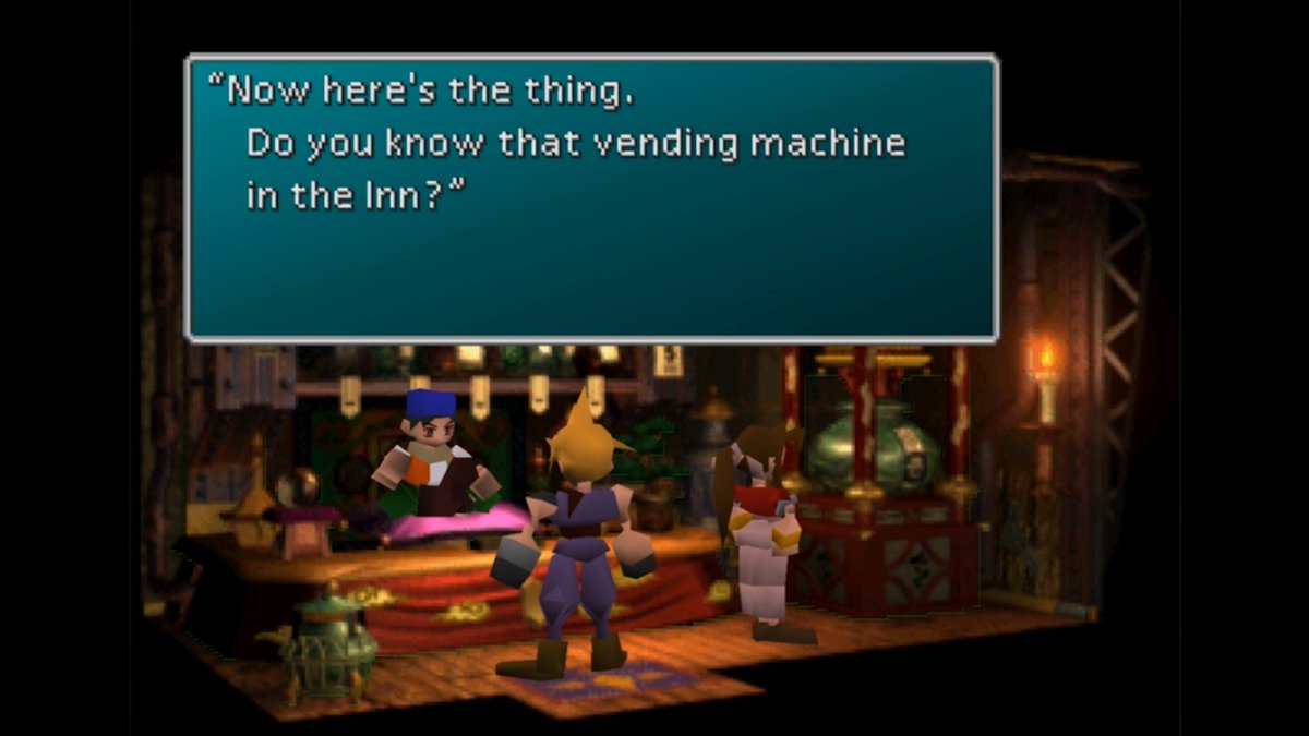 Tim Rogers On Twitter I Am Studying The English Ffvii Before Delving Into The Japanese Script And Man This Next Episode Might Kill Me Https T Co Qtfyojegpg