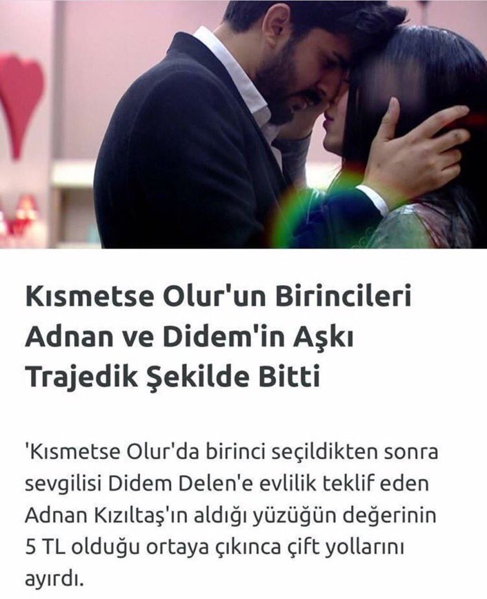 Didemin 5 liralık yüzük taktığını öğrendiği an yüzünü görmek için sol böbreğimi verirdim