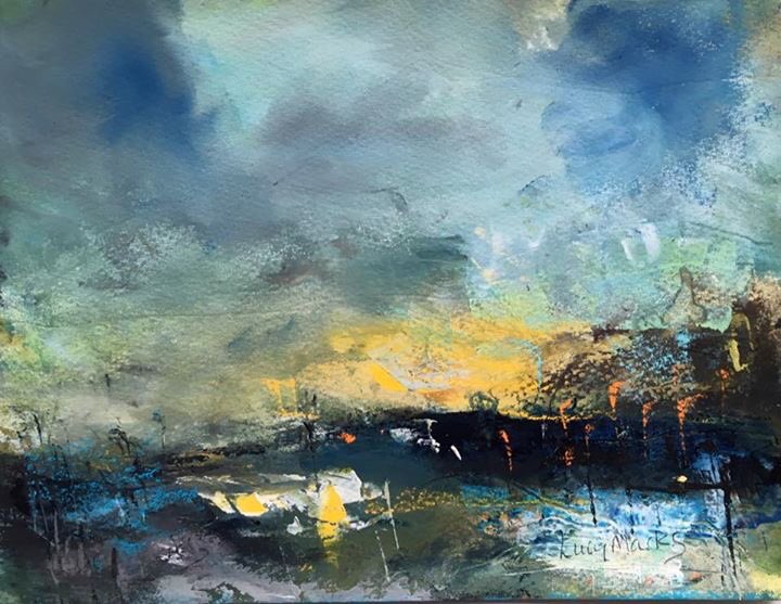 marks_lucy's tweet photo. THREE W/colours accepted for #INGDiscEye! BIG thank you to Discerning Eye such prestigious exhibition to be selected for! On #StCMills x https://t.co/cYqjntjCLA