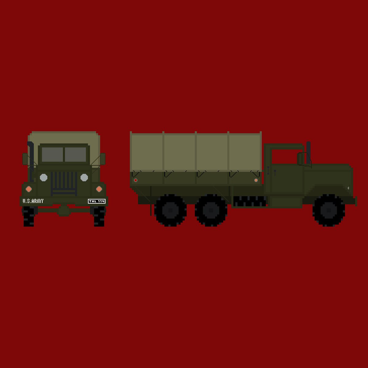 Wallrus_Group's tweet photo. #m35a2 #half_truck 🚛
#When_I_was_young #WallRus_Group #gamedev #gamedesign #indiegame #videogames #games #game #pixels #pixelart #vietnamwar https://t.co/truq9JAVLx