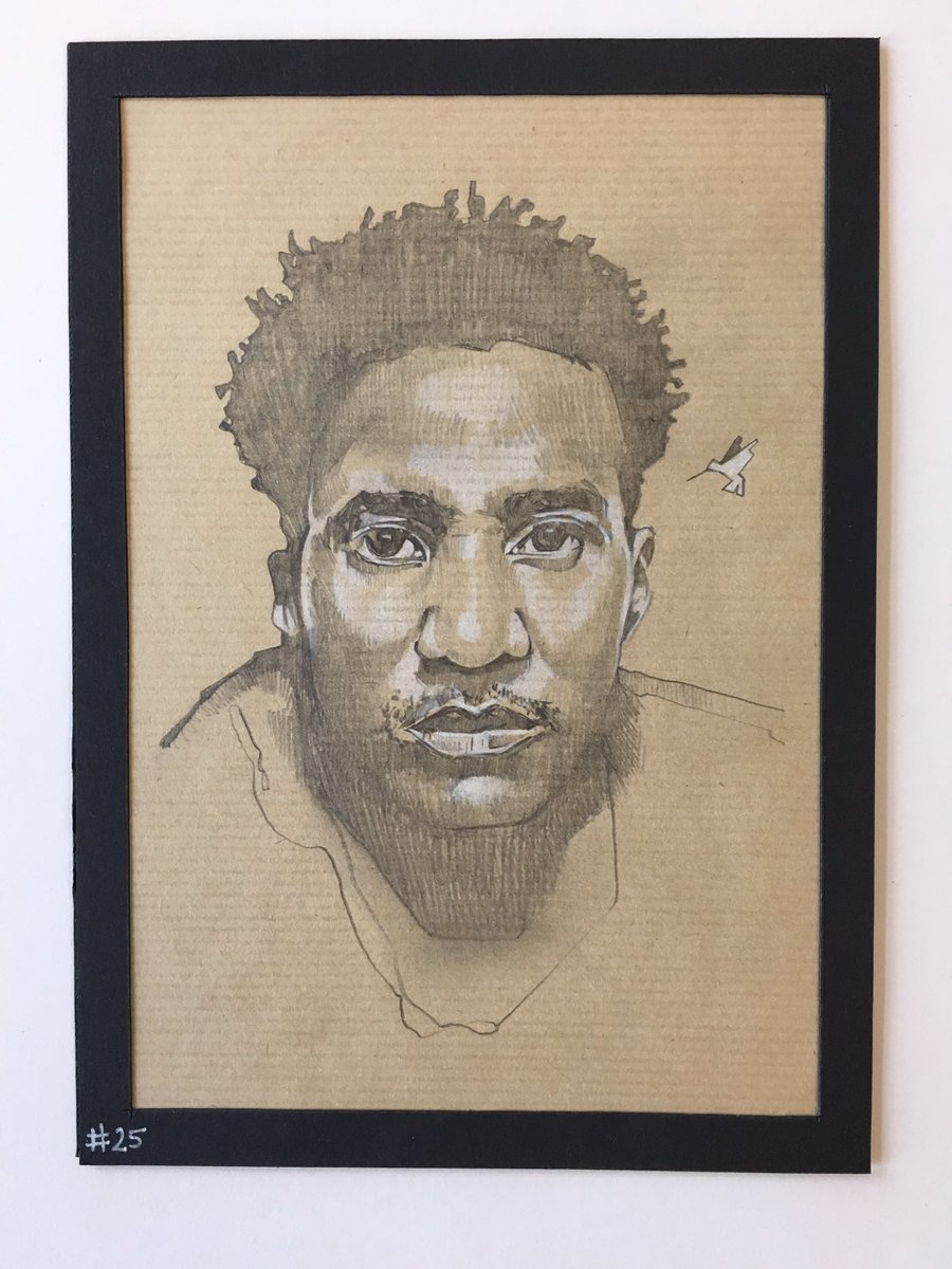 hairychuffpunch's tweet image. @QtipTheAbstract Hi there, couldi ask you kindly to RT my drawing of you with a little feathered friend, thank you 😊