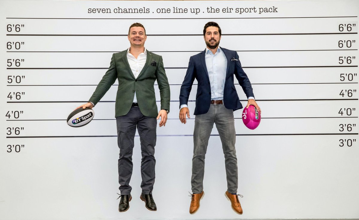 One of the funner days in work today launching <a href="/eirSport/">eir Sport</a> 2017/18 coverage with some great people! ⚽️🏐🏑🏉📺📱 #LetsMakePossible