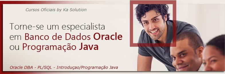 KaSolution's tweet image. Cursos Oficiais Oracle Database, PL/SQL e Java. Presenciais ou com instrutor ao vivo a distância. Em até 12X.