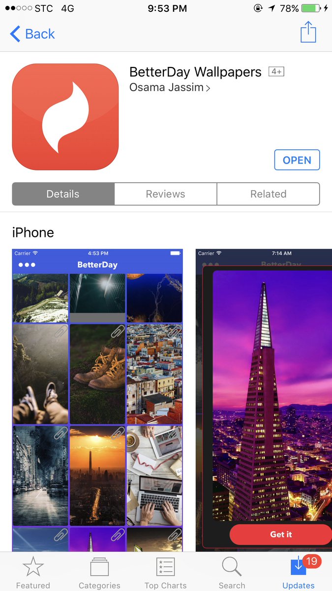 من افضل برامج الخلفيات ماشاءلله 😍 كل الخلفيات الي فيه جميله جداً 👏🏻

🔗itunes.apple.com/app/id12699008…

📷