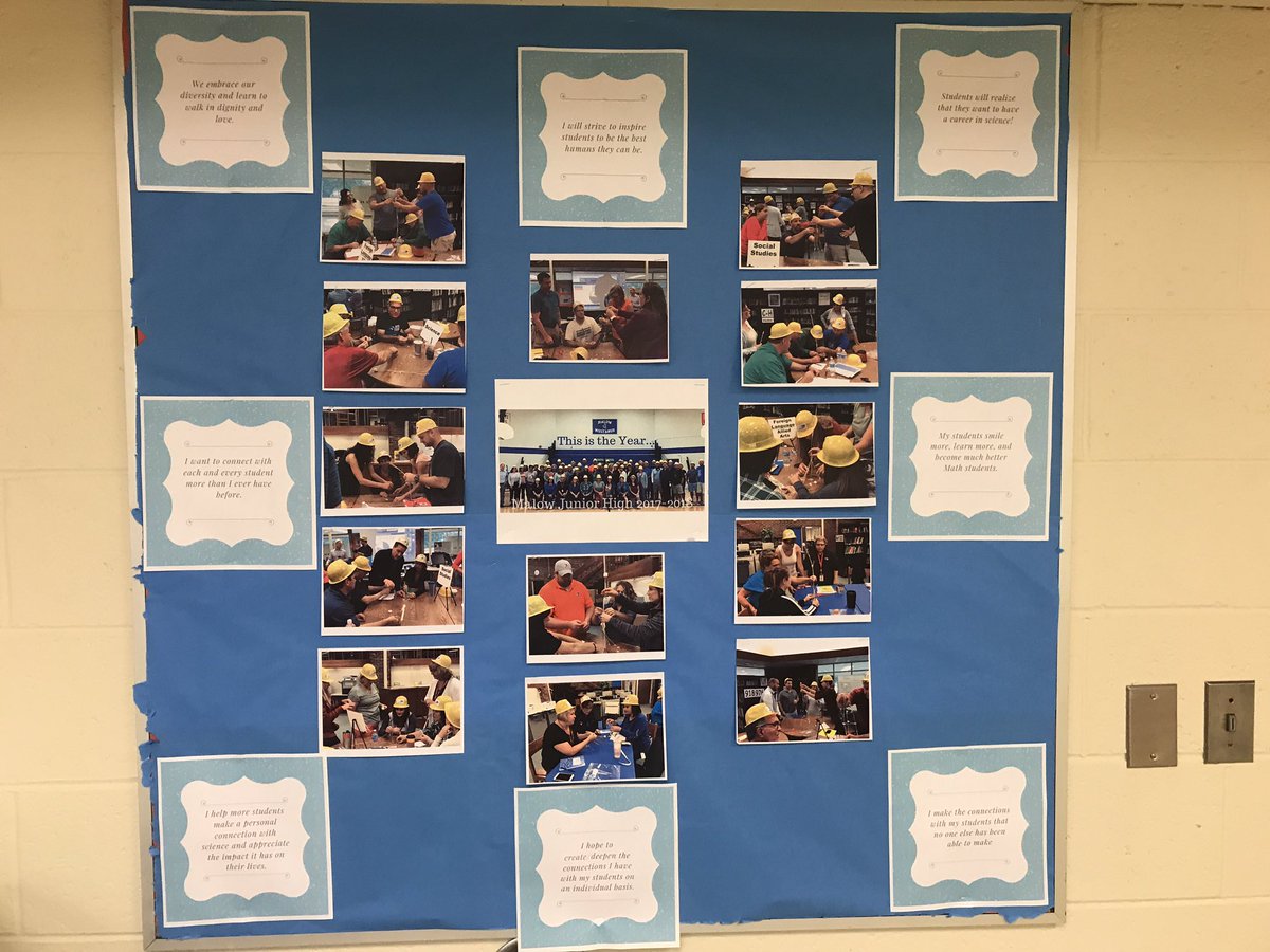 CliffSnitgen's tweet photo. Building relationships with staff is just as important as building them with students. #malowpride https://t.co/YeGMkU6ebz