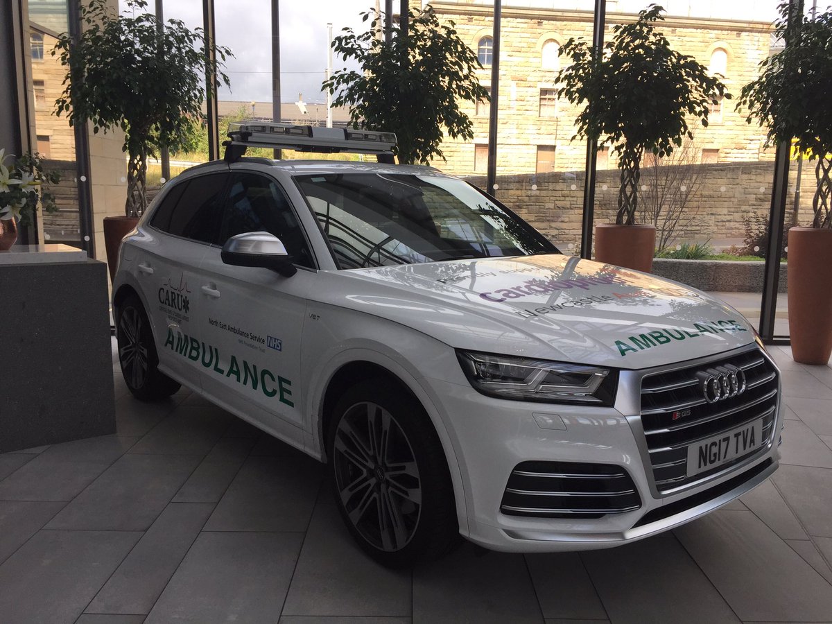 RichardIlderton's tweet photo. Now how nice is this #CCARU vehicle on display at the @NEAmbulance #futureNHS presentation!! https://t.co/ycfUkqLTE3