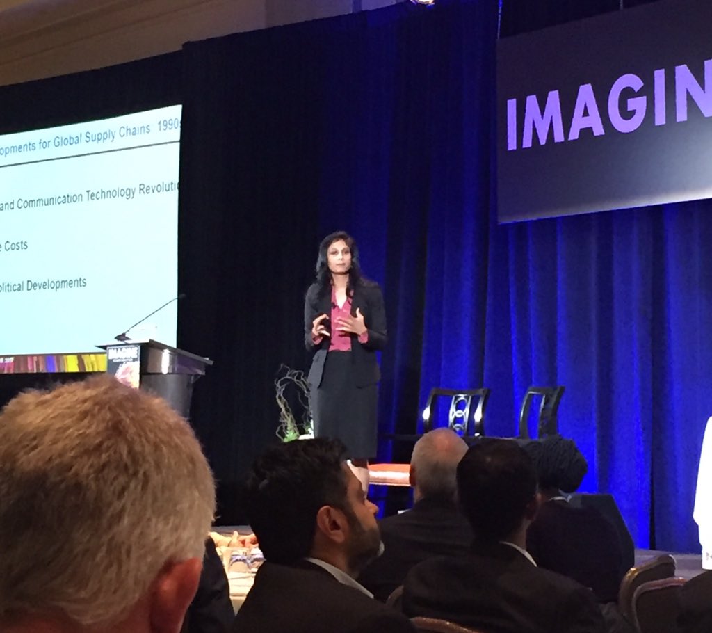 Gita Gopinath, Professor of Int'l Studies &amp; Economics <a href="/Harvard/">Harvard University</a>: policy uncertainty is the new normal for economic growth #Imagine2030