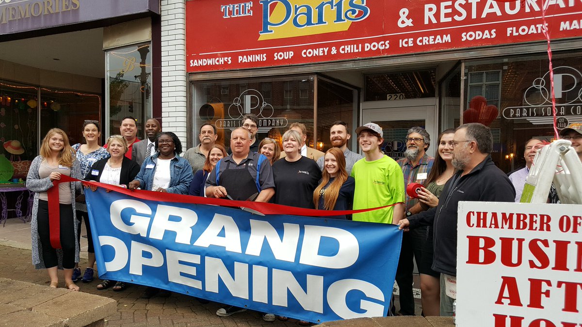 JohnMProos's tweet image. .@ffacoc has been busy w/ ribbon cuttings. Congrats to Paris Soda Co, 11th Harvest Café, Wellcare Pharmacy, &amp;amp; We-Can Services. #SWMIComeback
