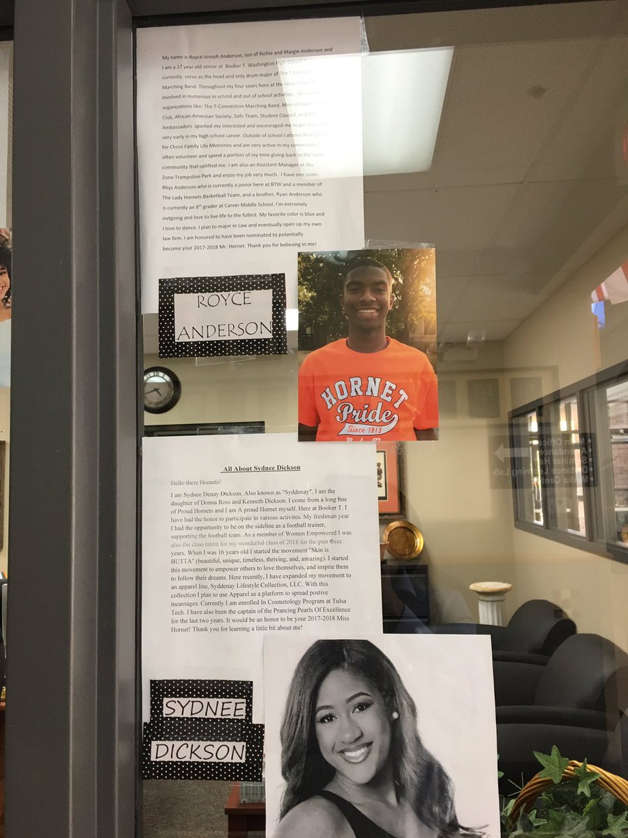 Hey Hornets! Guess what's being posted.....Mr. and Miss Hornet candidates! Here are a few...