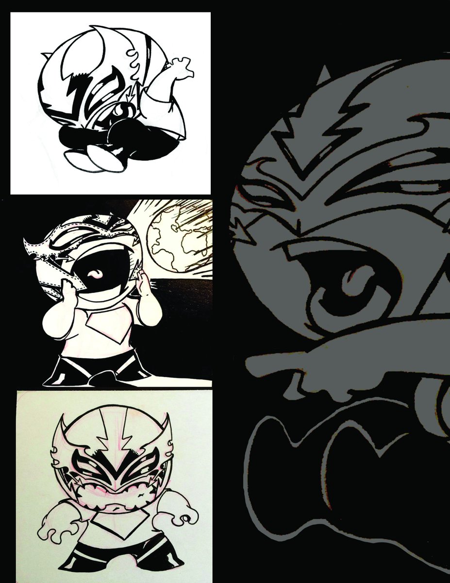 Angryrooster2's tweet photo. #OneTimeMyTeacher said #ReadABookDay I busted out my comic BOOKS and smiled. #comicstrips #luchalibre #blickartmaterials #Superimpacto #draw https://t.co/cFgGVt1YrR