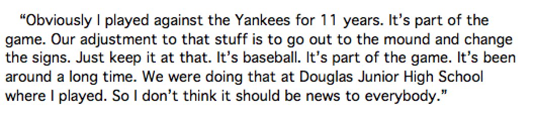 PeteAbe's tweet image. Dustin Pedroia on stealing signs: