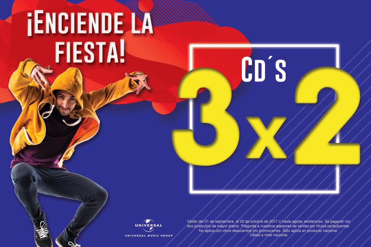 MixupTeam's tweet photo. Aprovecha el 3x2 en los Cds de artistas como: @katyperry, @monlaferte , @LanaDelRey, @JBALVIN, @ladygaga, @lorde, @juanes, @U2 y muchas más. https://t.co/FExh0Es03K